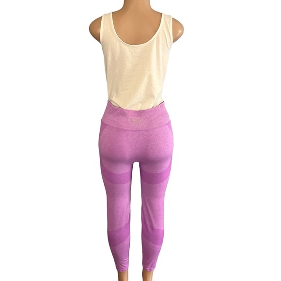 3/$30 🍂 Victoria’s Secret Pink Seamless High-Waist Full Length Workout Leggings - Picture 9 of 11